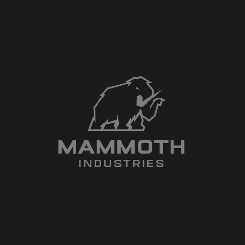 Off-road logo with the title 'Mammoth, Automotive Industry'