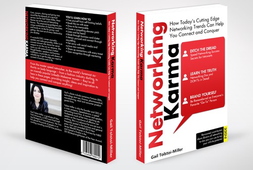 Marketing book cover with the title 'Help Gail Miller, CEO of Consultnetworx/Speednetworx,  with a new book or magazine cover'