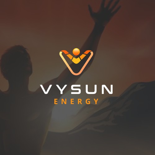 Solar logo with the title 'Logo for sports nutrition company.'