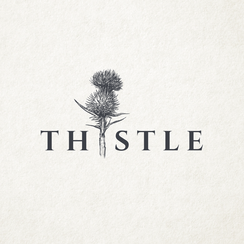 Bud logo with the title 'Thistle'