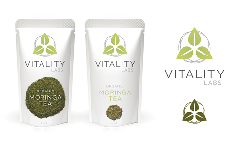 Versatile design with the title 'Vitality Labs -  Natural Health Food'