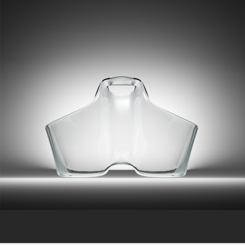 Acrylic design with the title '3D concept'