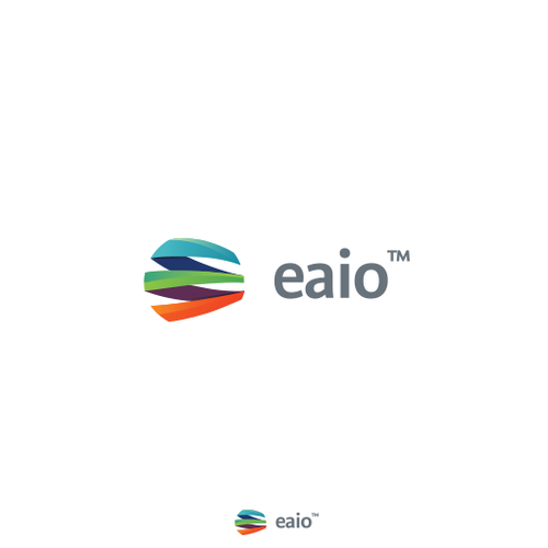 E design with the title 'Logo for eaio™'