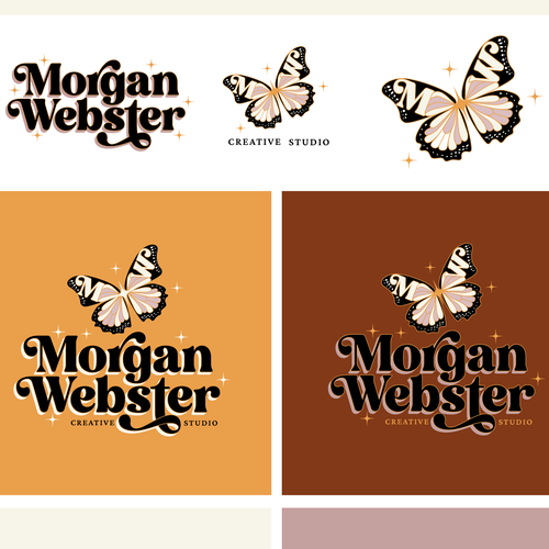 Boho logo with the title 'Earthy & Playful Branding'