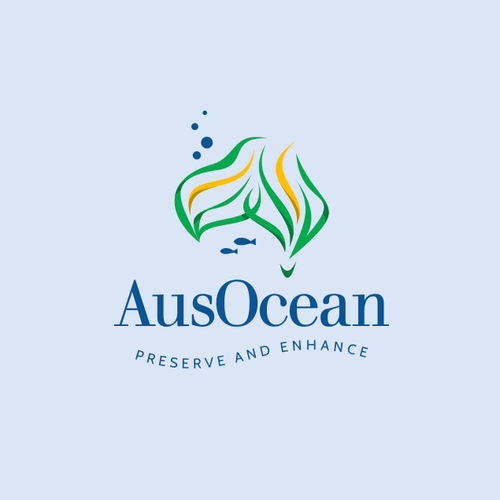 Australia brand with the title 'AusOcean Logos'