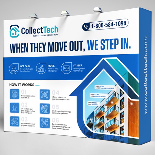 Recovery design with the title 'Debt Recovery Management'