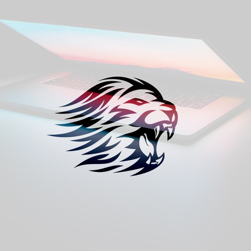 Trading logo with the title 'Logo for Marcus Lion crypto brand'