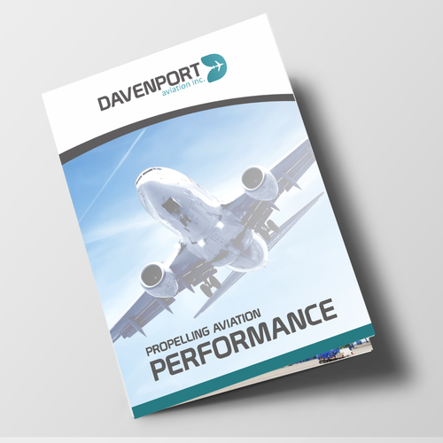 Material design with the title 'DAVENPORT Marketing Material '