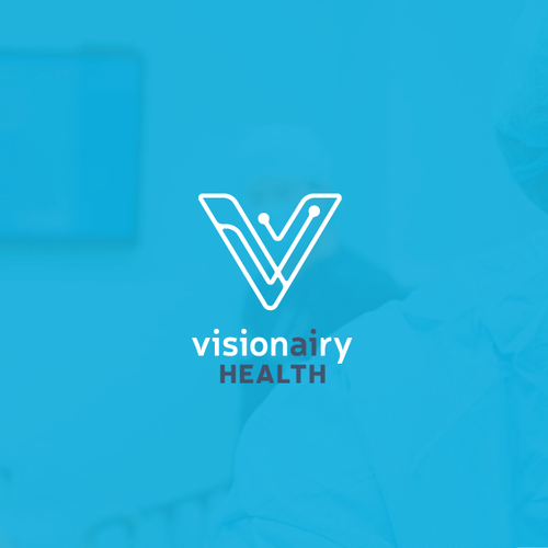 Software design with the title 'AI Medical logo'