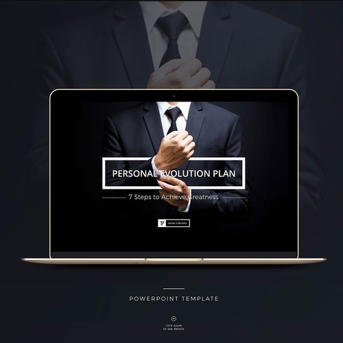 Webinar design with the title 'Presentation for Personal Evolution Plan'