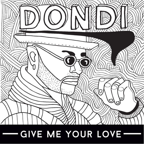 Singer artwork with the title 'Dondi Album '
