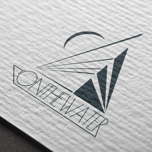 Boat logo with the title 'On the water'