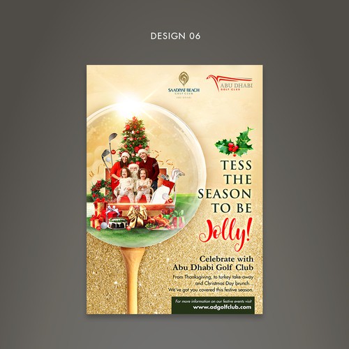Campaign design with the title 'ADGC Festive Campaign'