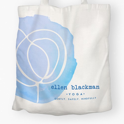 Inviting design with the title 'Logo design for a yoga practice with a calm and inviting vibe'