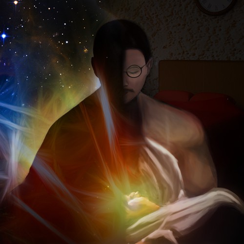 Digital book cover with the title 'A Skeptic in a Psychic Life'