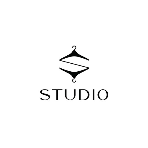 Sewing design with the title 'classic modern logo for fashion clothing boutique something with fashion clothing! Name Studio By D'