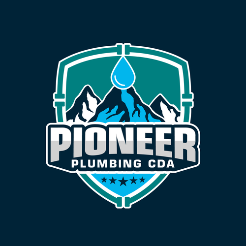Plumbing brand with the title 'Pioneer Plumbing CDA'