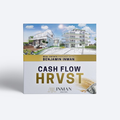 Real estate book cover with the title 'Bold business audiobook cover'