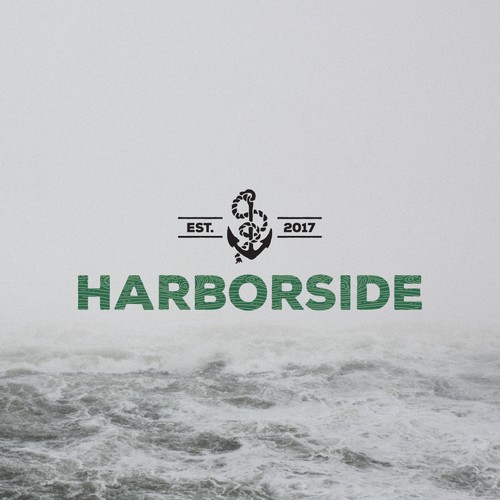 Marina logo with the title 'Vintage style'