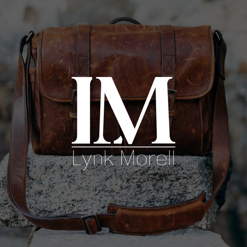 Leather logo with the title 'Logo for a luxury leather products company'