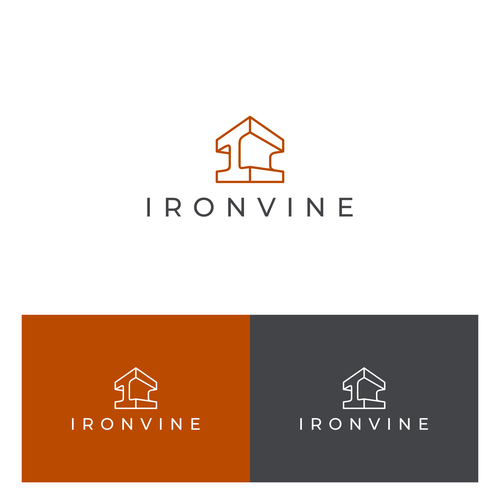 Iron design with the title 'Steel and Homes Combination'