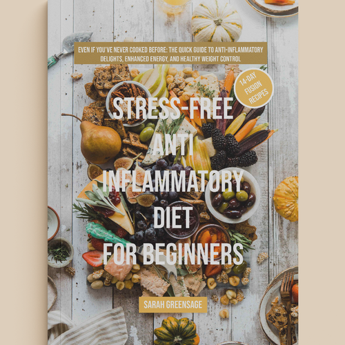 Cookbook design with the title 'esign an Alluring Book Cover for a cookbook'