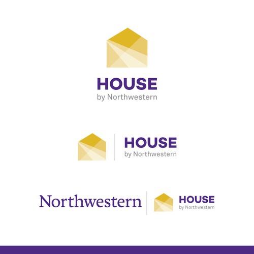 University logo with the title 'Logo for Solar House Building Project'