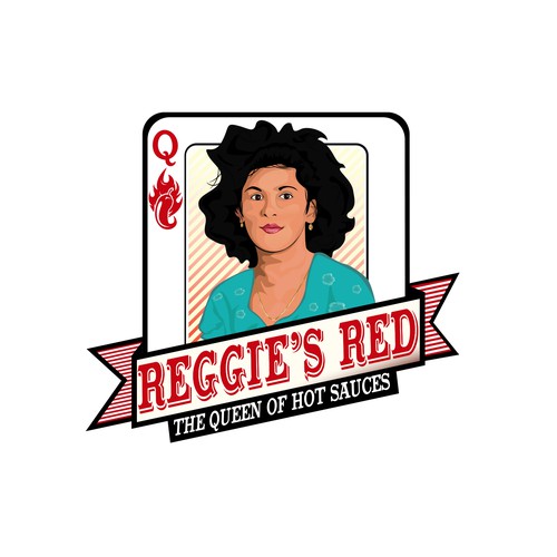 Realistic logo with the title 'Design a hip logo for a 100 year old Hot Sauce Secret Family Recipe'