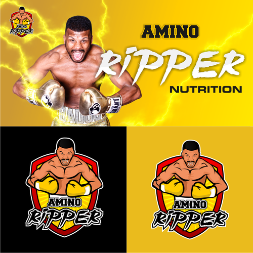 Amazing logo with the title 'ripper'