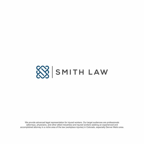 Law firm brand with the title 'Smith Law'