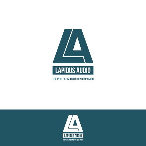 Tough logo with the title 'Strong Logo for Lapidus Audio'