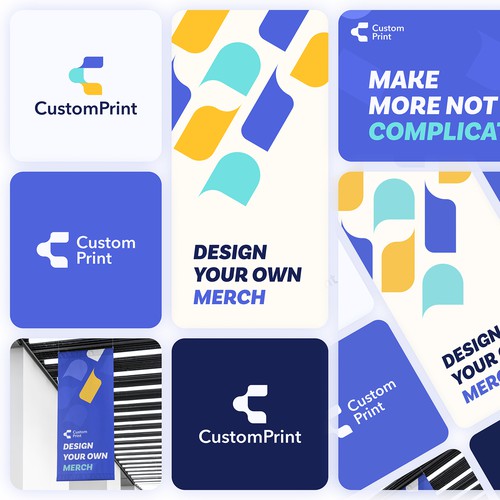 Discover logo with the title 'C Logo Design'