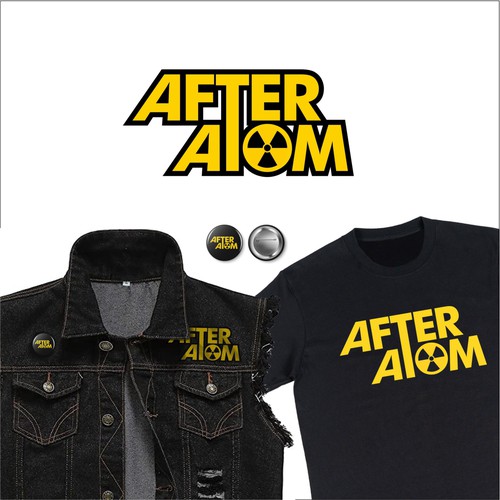 Merchandise logo with the title 'After Atom'