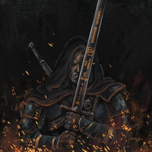 Art label with the title 'Evil is Evil'