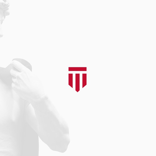 Maroon design with the title 'James Signature Logo ( JMT)'