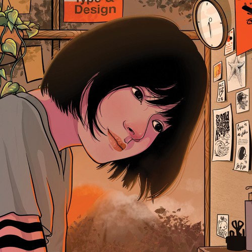 Apple artwork with the title 'Catharsis'