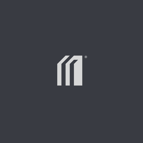 Minimal Innovative Initial M logo and MM logo. Letter PM LOGO AND