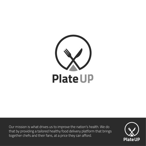 Dinner logo with the title 'PlateUp'