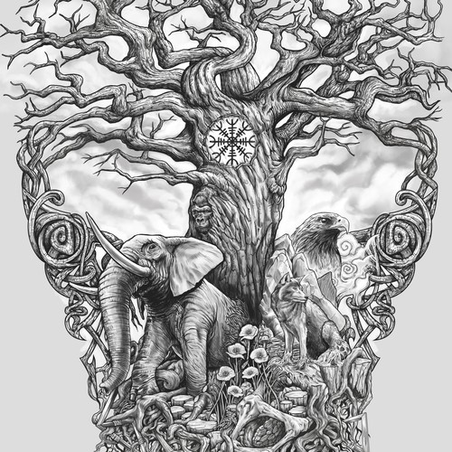Tree of life design with the title 'Tree of life tattoo'