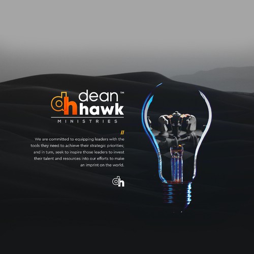 Ministry design with the title 'Dean Hawk Ministries logo'