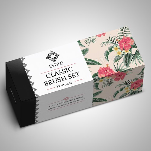 Classic packaging with the title 'package and Logo design'