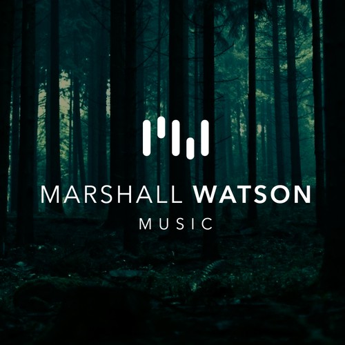 Jimdo design with the title 'Marshall Watson Music'