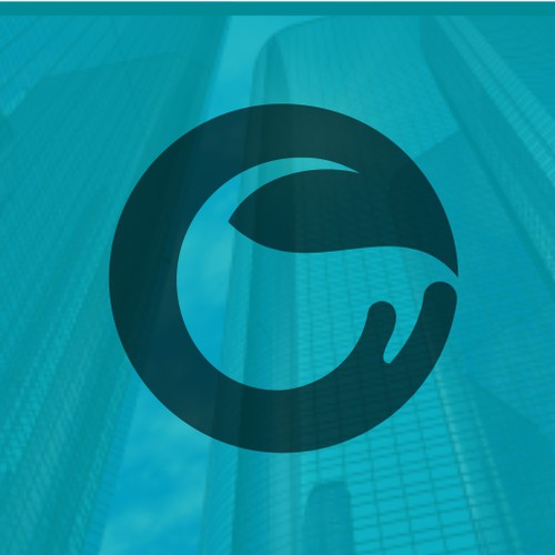 Evolve logo with the title 'Clean logo for cleaning service'