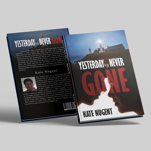 Love book cover with the title 'Yesterday is never gone'