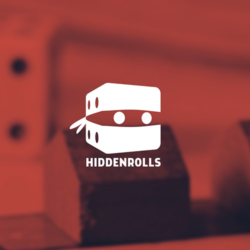 Modern design logo with the title 'Logo for boardgame review site'