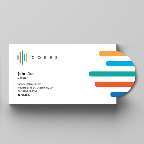 Line design with the title 'cqres'