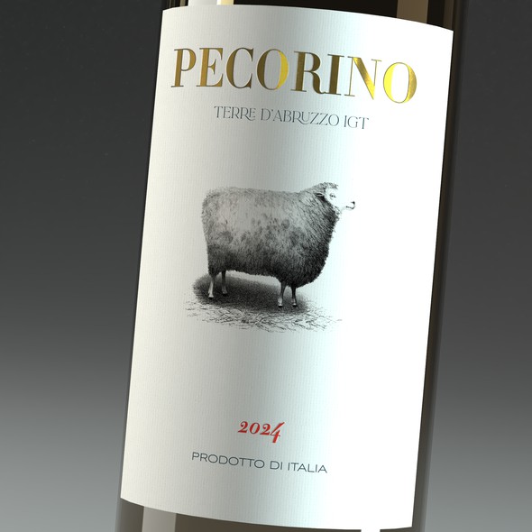 Wine design with the title 'wine label'