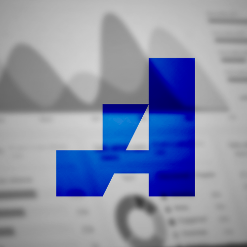 Letter A logo with the title 'A letter'