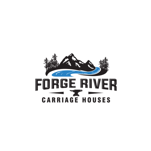 Forge design with the title 'Forge River'