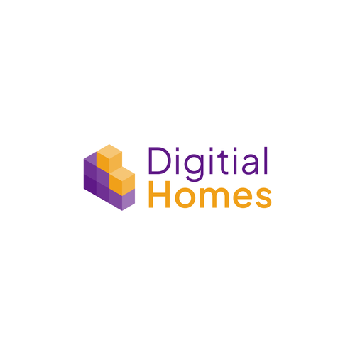 Floor design with the title 'Digital Homes'